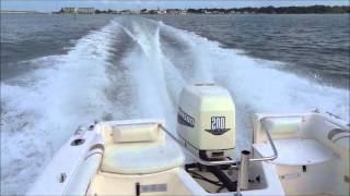 AquaSport 215 Operation Vid  WideWorldBoats [upl. by Mroz204]