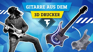 EGitarre aus dem 3D Drucker  Conrad TechnikHelden [upl. by Dnarud905]