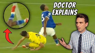 Doctor Reacts to Wesley Fofana Leg Break After HORRIFIC Tackle  More Than a Break [upl. by Yknarf]