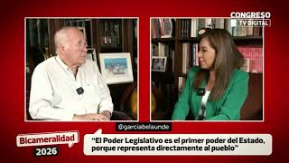GB315 Víctor García Belaunde quotEl Congreso ha funcionado siempre con bicameralidadquot [upl. by Katharine]