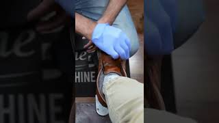 Shoe polish trending viralshorts [upl. by Thamora203]