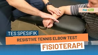 Resistive Tennis Elbow Test Cozens Test [upl. by Sprague754]