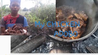 Cooking chicken adobo Reynaldo Pogonia [upl. by Bezanson]