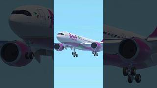 Azul Rosa A330900 NEO Landing at Campinas Airport VCP shorts infiniteflight [upl. by Boardman]