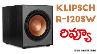 Klipsch R 120SW 12quot Subwoofer Review [upl. by Leona282]