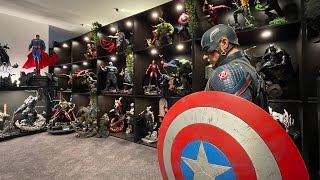 2022 statue collection room tour Over 100  statues  busts  props and more [upl. by Soule918]