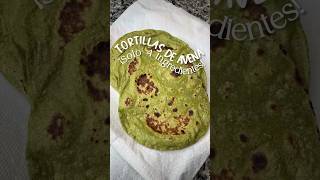 🍃TORTILLAS DE AVENA CON ESPINACAS 🍃tortillas tortillasdeavena tortillasfit avena recetasfit [upl. by Saville78]