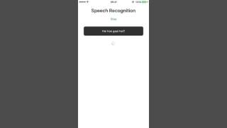 Speech Recognition in NativeScript [upl. by Rosen]