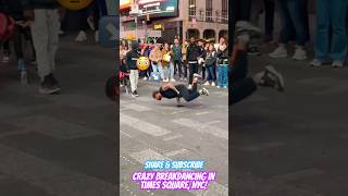 Breakdancing In Times Square bboy breakdance newyorkcity newyork supermario nyc [upl. by Gemma]