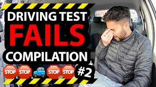 Learner Driver Driving Test Ultimate Epic Fails Compilation 2 2021  Drivers License UK [upl. by Caiaphas]