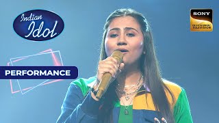 Indian Idol S14  Woh Lamhe पर Adya की Performance ने रंग जमा दिया  Performance [upl. by Leterg131]