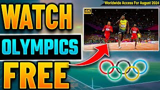 🔴 How To Watch Olympics 2024 Live FREE [upl. by Vasta824]