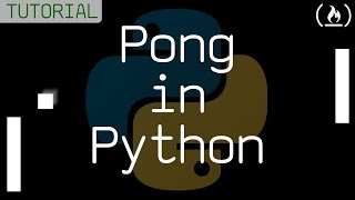 Python Game Tutorial Pong [upl. by Bergeron]