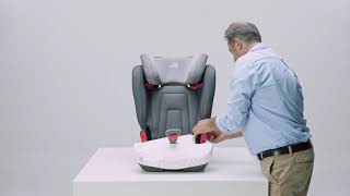 Britax Römer KIDFIX² R – Entfernen des Bezugs amp Anbringen des Zubehörs [upl. by Ahsekram]