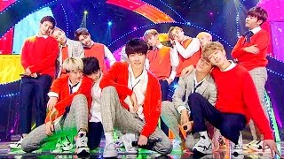 《MISCHIEVOUS》 세븐틴SEVENTEEN  만세Mansae 인기가요 Inkigayo 20151025 [upl. by Losse]