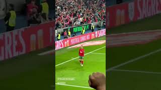 Cristiano Ronaldo Bicycle Kick 🤯  Portugal 51 Poland  football soccer shorts [upl. by Vandervelde]