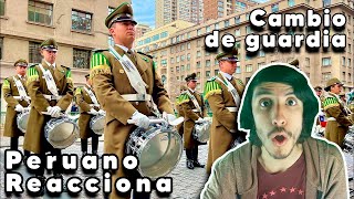 Peruano 🇵🇪 reacciona a Orfeón de Carabineros de Chile 🇨🇱 Cambio de Guardia [upl. by Tteve]