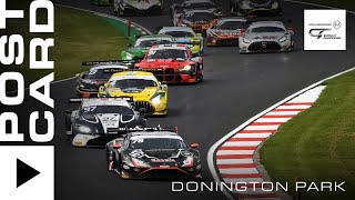 POSTCARD  Donington Park  Intelligent Money British GT Championship [upl. by Imuy]