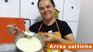 Arroz branco soltinho e saboroso [upl. by Anawahs186]