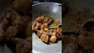 aaj ke recipe block chicken curry चिकेन कारि कहां।👌😋 [upl. by Ornas]