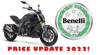 BENELLI BIKE Price Update 2022 [upl. by Sanjay]