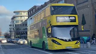 PA 185 Dublin Bus Dun Laoghaire [upl. by Enaywd643]