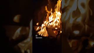 🔥🔥🔥❤️‍🔥🔥🔥🔥 happy dhanteras bonfire bonfirenights bonfirenight bonfires diwali puja fireworks [upl. by Fidelio]