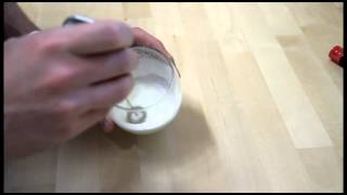 How to make a single serving of whipped cream with the Ikea PRODUKT milk frother [upl. by Nagad]