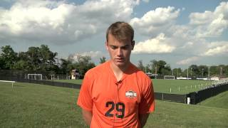 MEET THE NEWCOMER RMU Soccer Brenden Alfery [upl. by Nauqram]