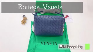 Bv Bottega Veneta Mini Loop Bag What Fits  Worth it close review [upl. by Nariko]