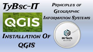 Installation Of QGIS [upl. by Oidacra]