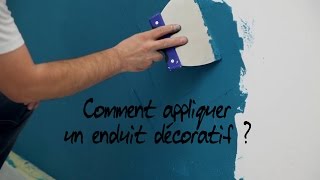 Comment appliquer un enduit décoratif [upl. by Adnowat248]