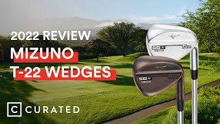 2022 Mizuno T22 Wedges Review  Curated [upl. by Wan194]