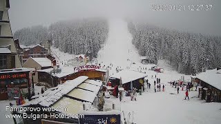 Pamporovo webcam live by BulgariaHotelscom [upl. by Saffren]