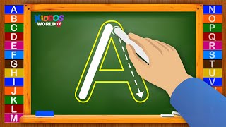 How to Write Letters for Children  Teaching Writing ABC for Preschool  Alphabet for Kids [upl. by Changaris435]