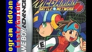 Mega Man Battle Network 1  guidelist to all Program Advance PA combos [upl. by Eelano]