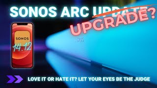 Sonos What did you do to the Arc with 1412 [upl. by Marin]