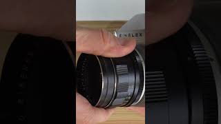 Ricoh Singlex TLS M42 Lens Removal and Mounting [upl. by Quince13]