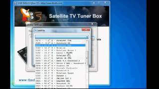 How to use TBS QBOX2 to watch dvbs2 satellite TV channels [upl. by Ennaylime]