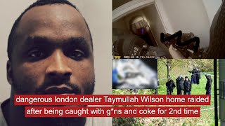 dangerous dealer Taymullah Wilson home raided after being caught with gns and coke for 2nd time [upl. by Arreit]