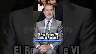 El Rey Felipe VI llegó a Panamá este domingo reyfelipe felipevi panama españa [upl. by Vanden]