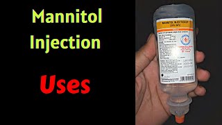 Mannitol Injection 💉 Uses  Contraindication🔥 Mannitol Injection Complete Information [upl. by Rust]