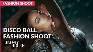 Disco Ball Fashion Shoot  90s Glam Style Using 3 Strobes  Fashion Photography with Lindsay Adler [upl. by Lesiram]