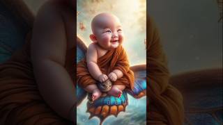 🔥cute monk with birds 🔥shortsfeed viralvideo shorts [upl. by Hudis899]