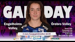 Playoff EVS  Örebro Volley [upl. by Hubing453]