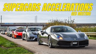 ACCÉLÉRATIONS DE VOITURES DE SPORT 🤯 GrandEstSupercars Meeting [upl. by Enidaj]