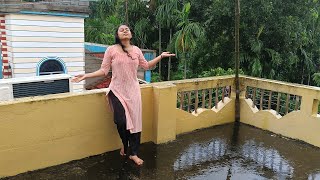 Pata jhora brishti 🌧️❤️ SingerKaoushiki Bhattacharya amp ShaanMovieChaplin Dance Cover byTanushree [upl. by Modnarb]