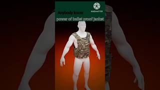 Bullet proof jacket viralvideoshortstrending bhootiyasubscribeyoutubeshortsfactstech burner [upl. by Meehaf726]