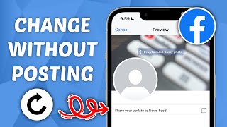 How to Add or Change Cover Photo Without Posting on Facebook [upl. by Lleira]