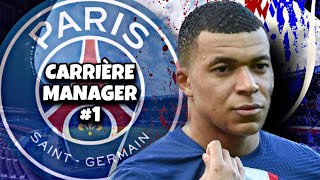 FIFA 23  CARRIÈRE MANAGER PSG 1 PS5  DÉBUT DE SAISON [upl. by Htesil576]